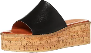 Kurt Geiger Womens Maci Leather Comfort Platforms Black 8 Medium (B,M)