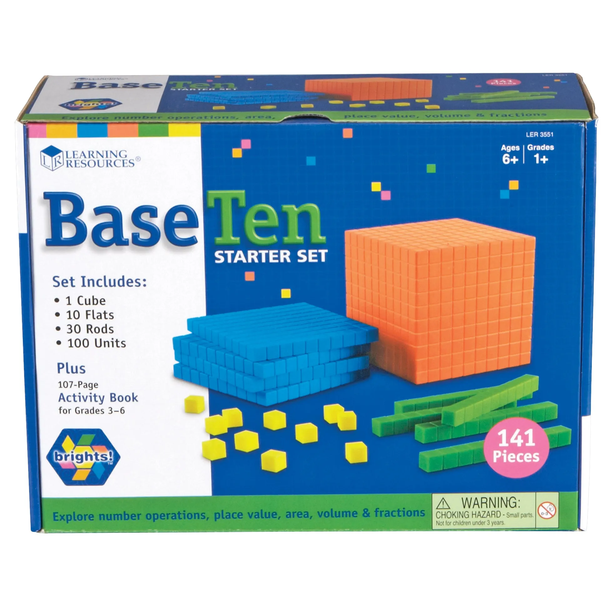 Learning Resources Brights!™ Base 10 Starter Set