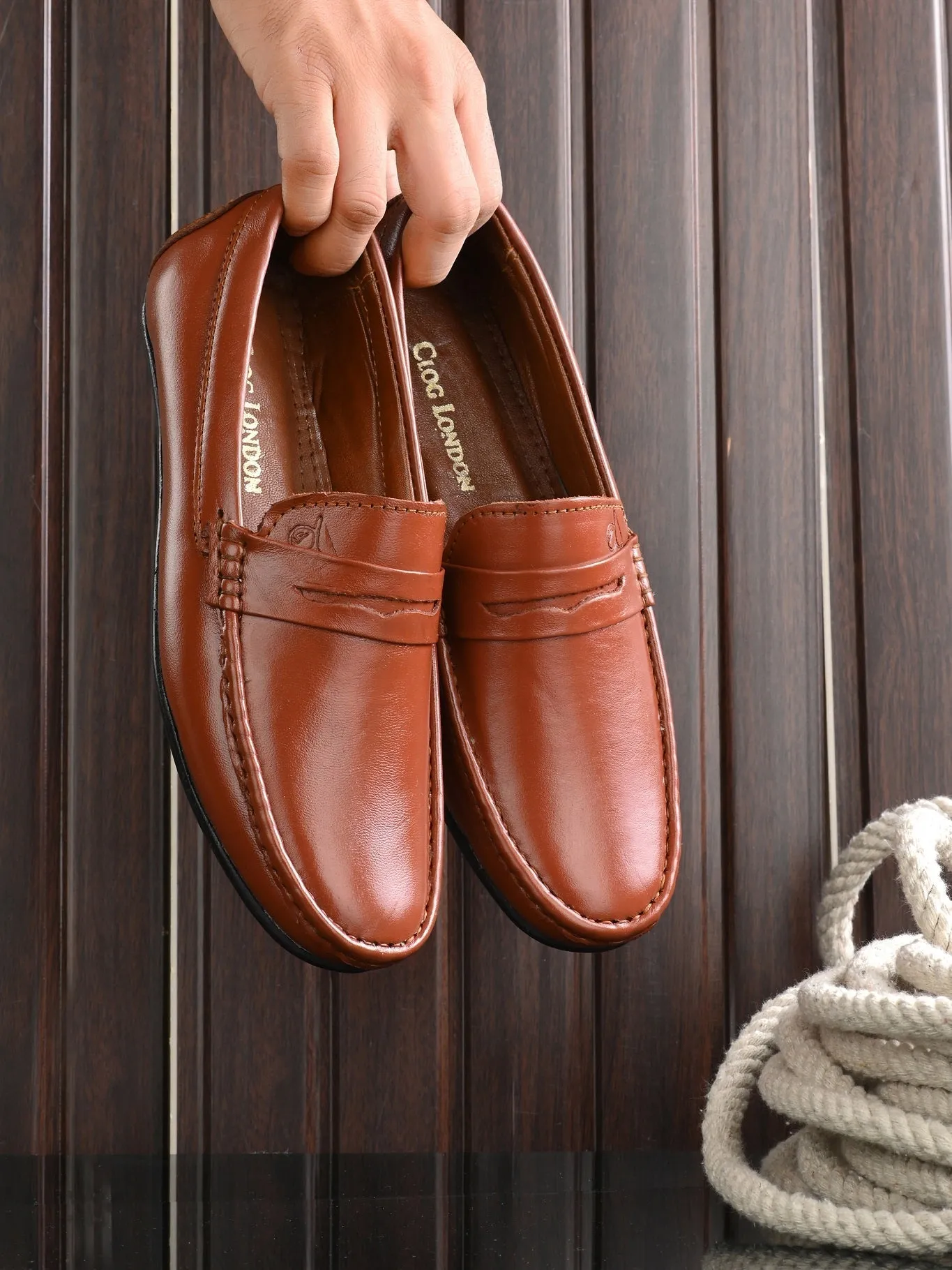 Leather Loafer Shoes
