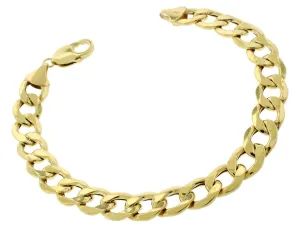 Lightweight Open Italian Cuban Bracelet (10K)