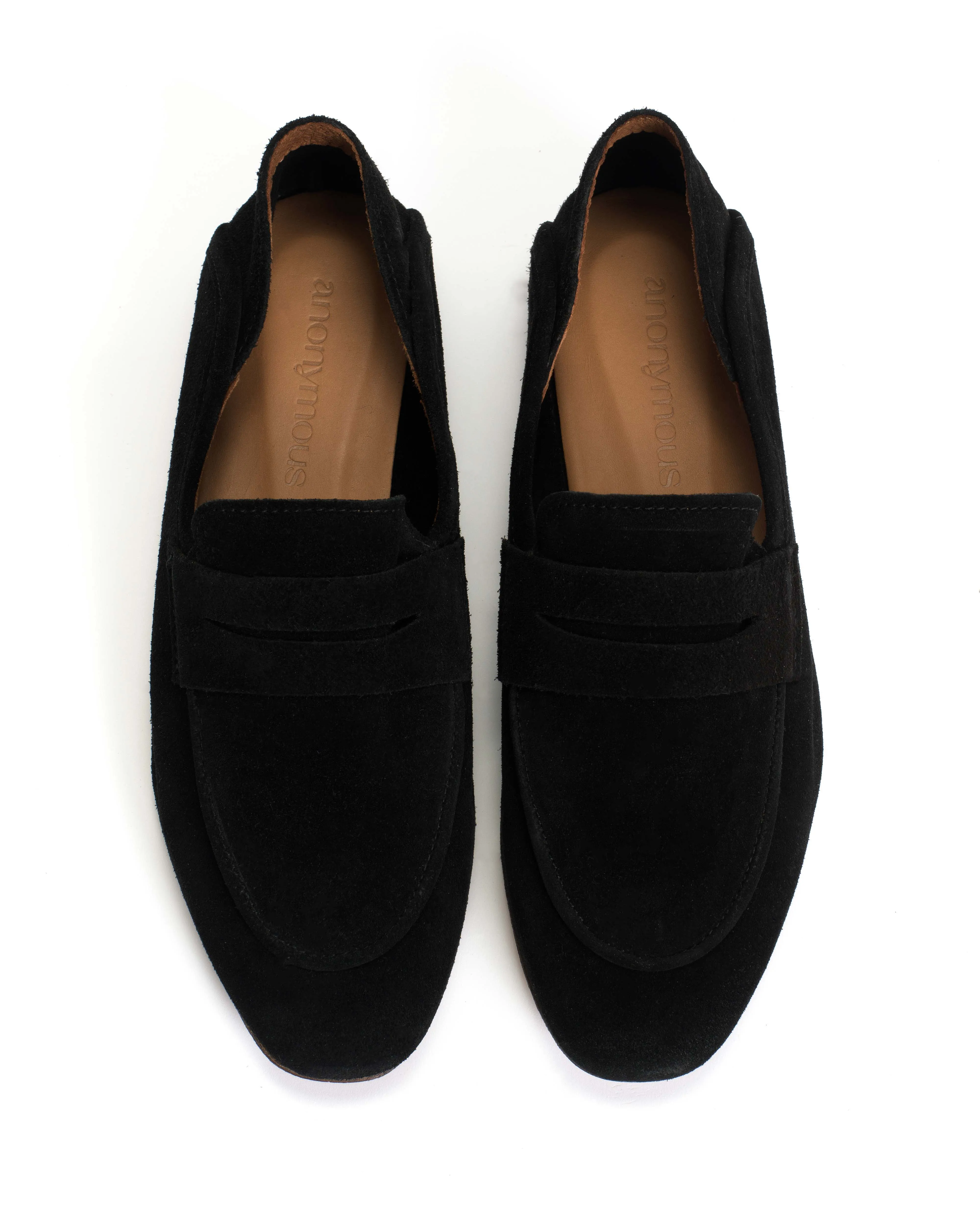 Lindsay Calf suede Black