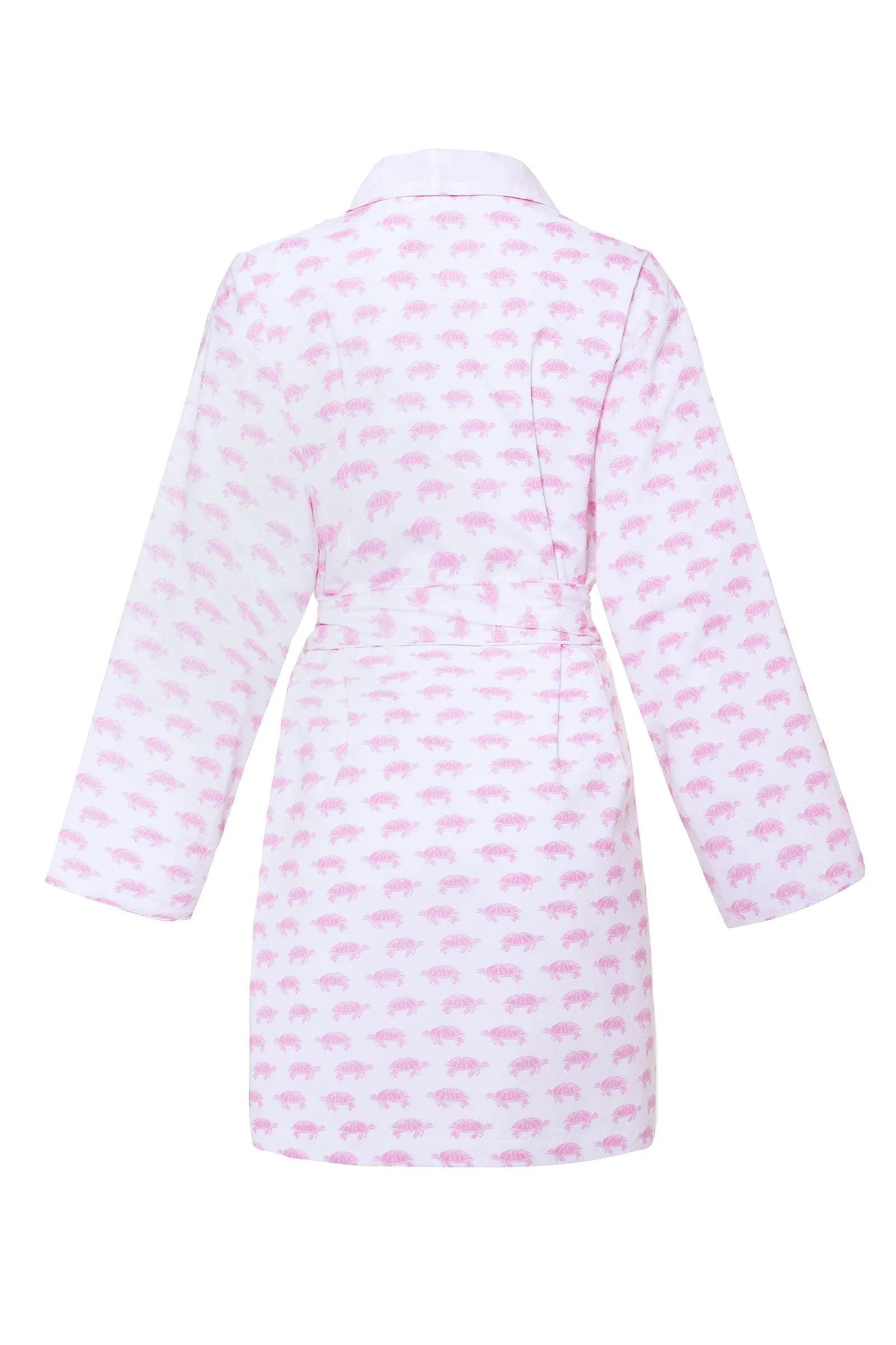 Lorient Block Print Lightweight Robe