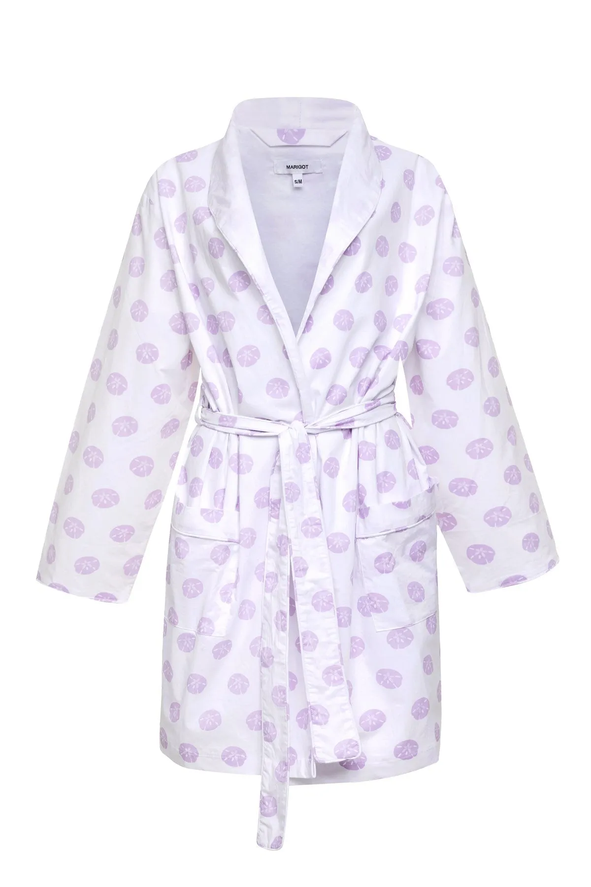 Lorient Block Print Lightweight Robe