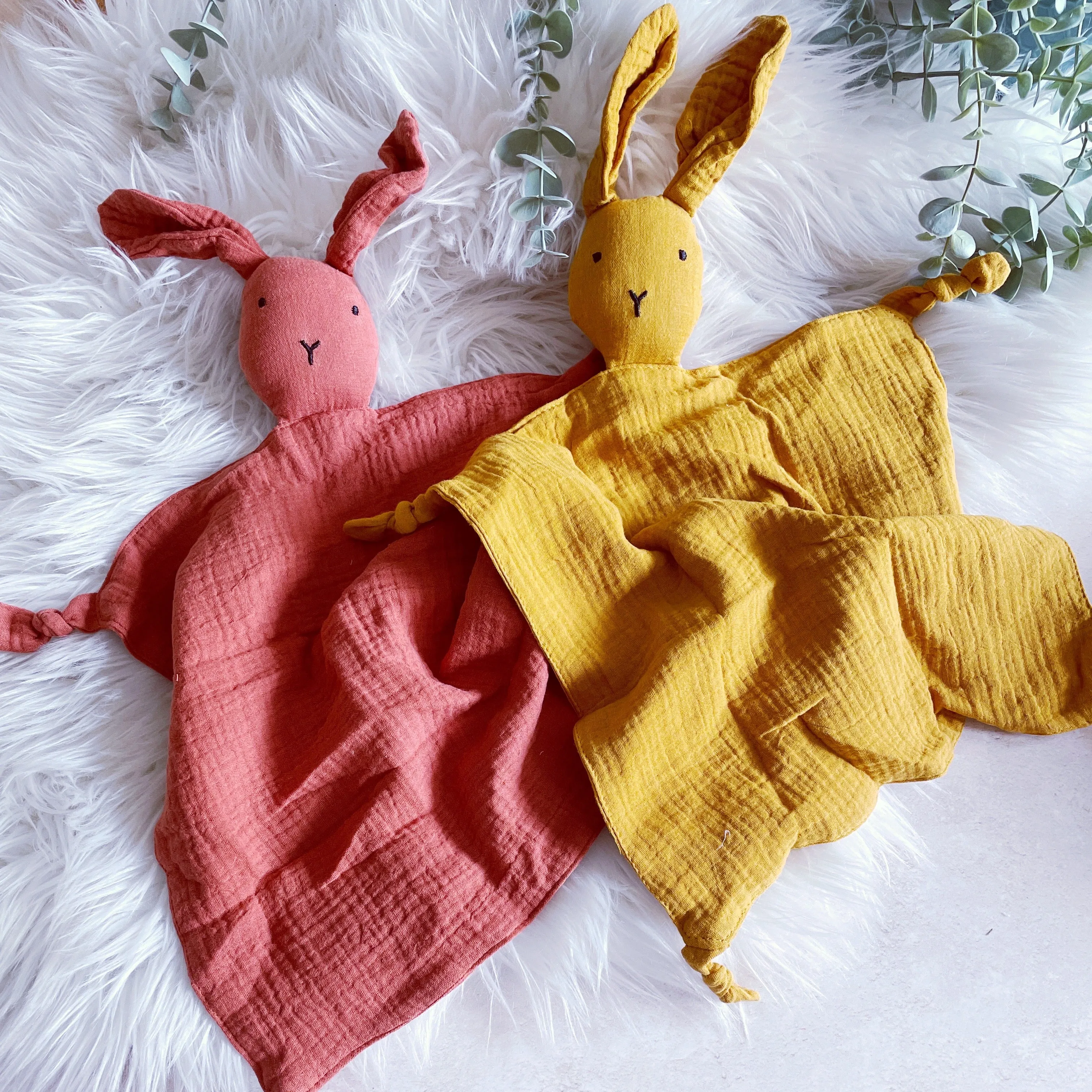 Luxury Muslin Bunny Comforter
