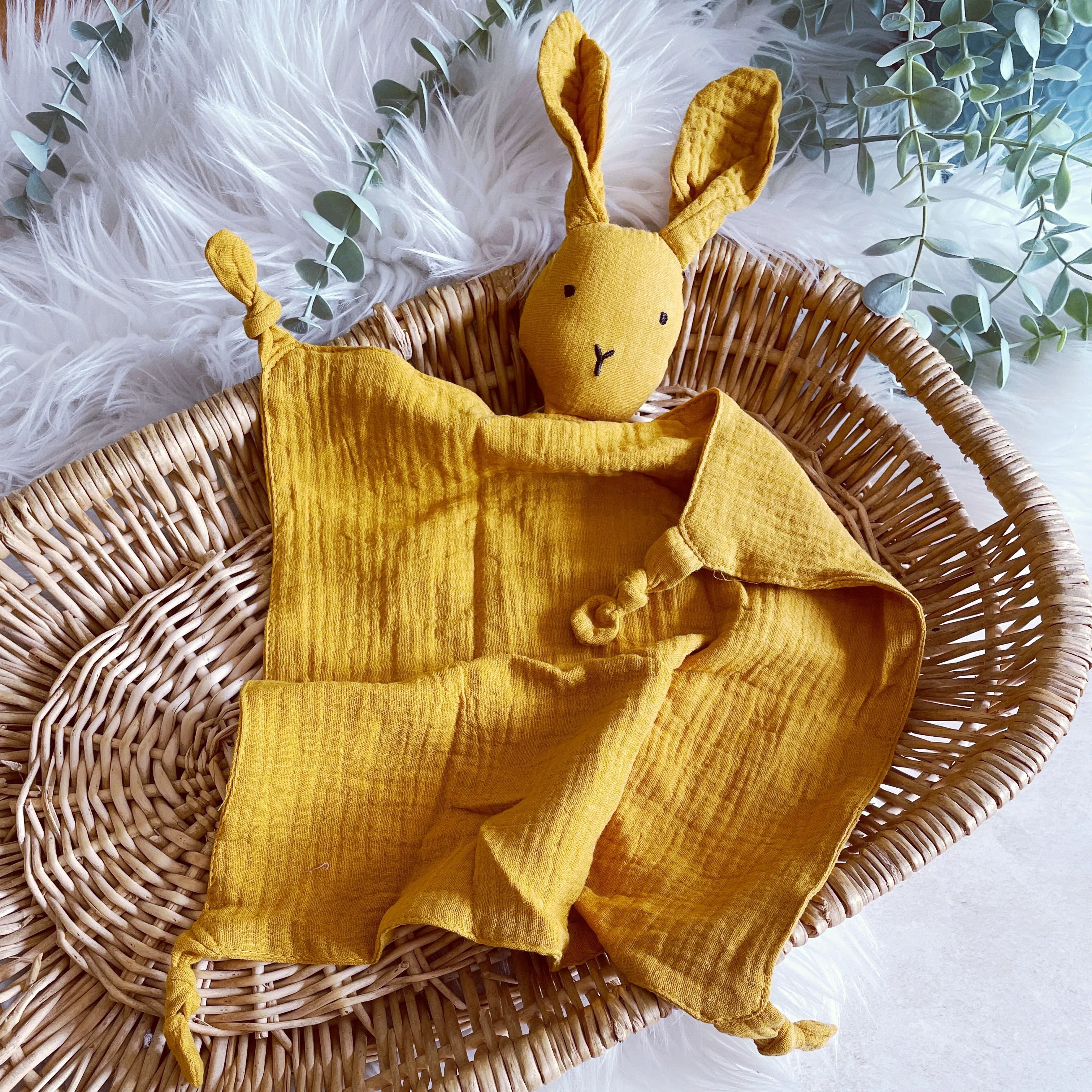 Luxury Muslin Bunny Comforter