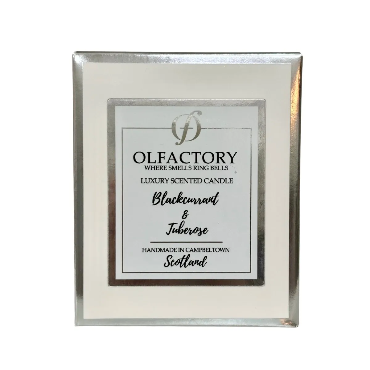 LUXURY SCENTED CANDLE - Blackcurrant & Tuberose