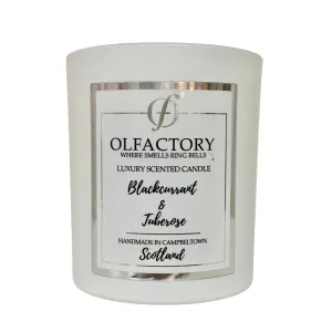 LUXURY SCENTED CANDLE - Blackcurrant & Tuberose
