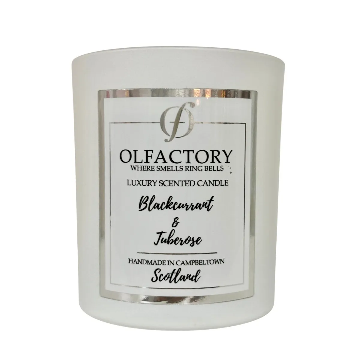 LUXURY SCENTED CANDLE - Blackcurrant & Tuberose