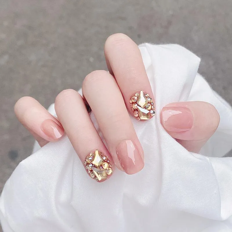 Luxury Square Cateye Pink Diamonds