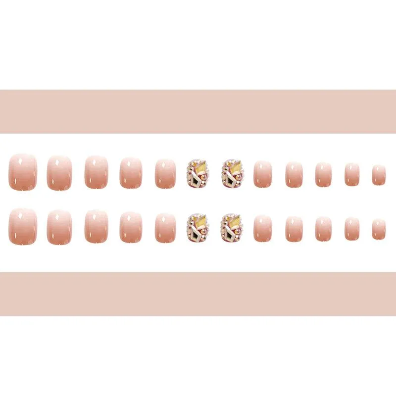 Luxury Square Cateye Pink Diamonds