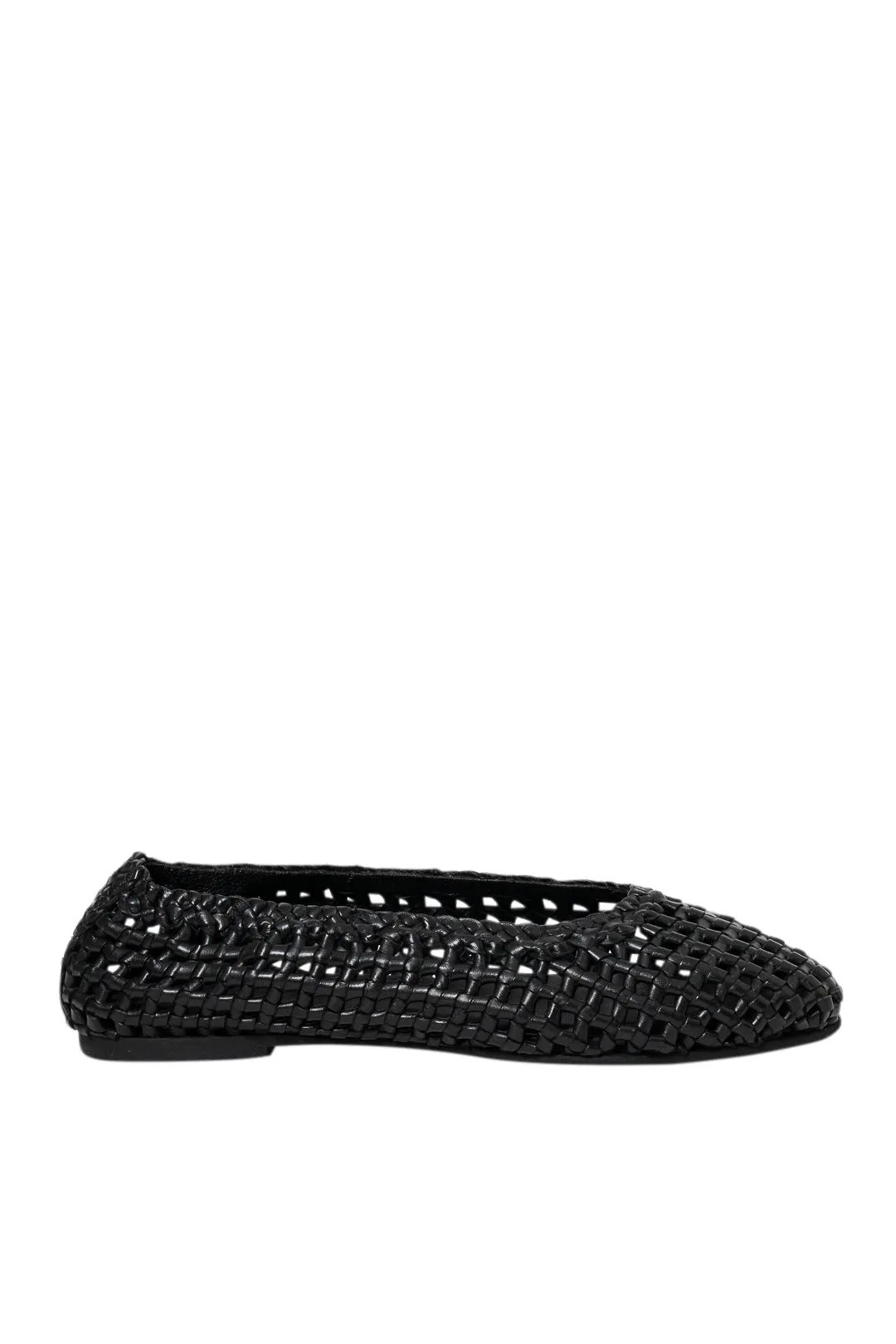 Macrame Mesh Ballet Flats