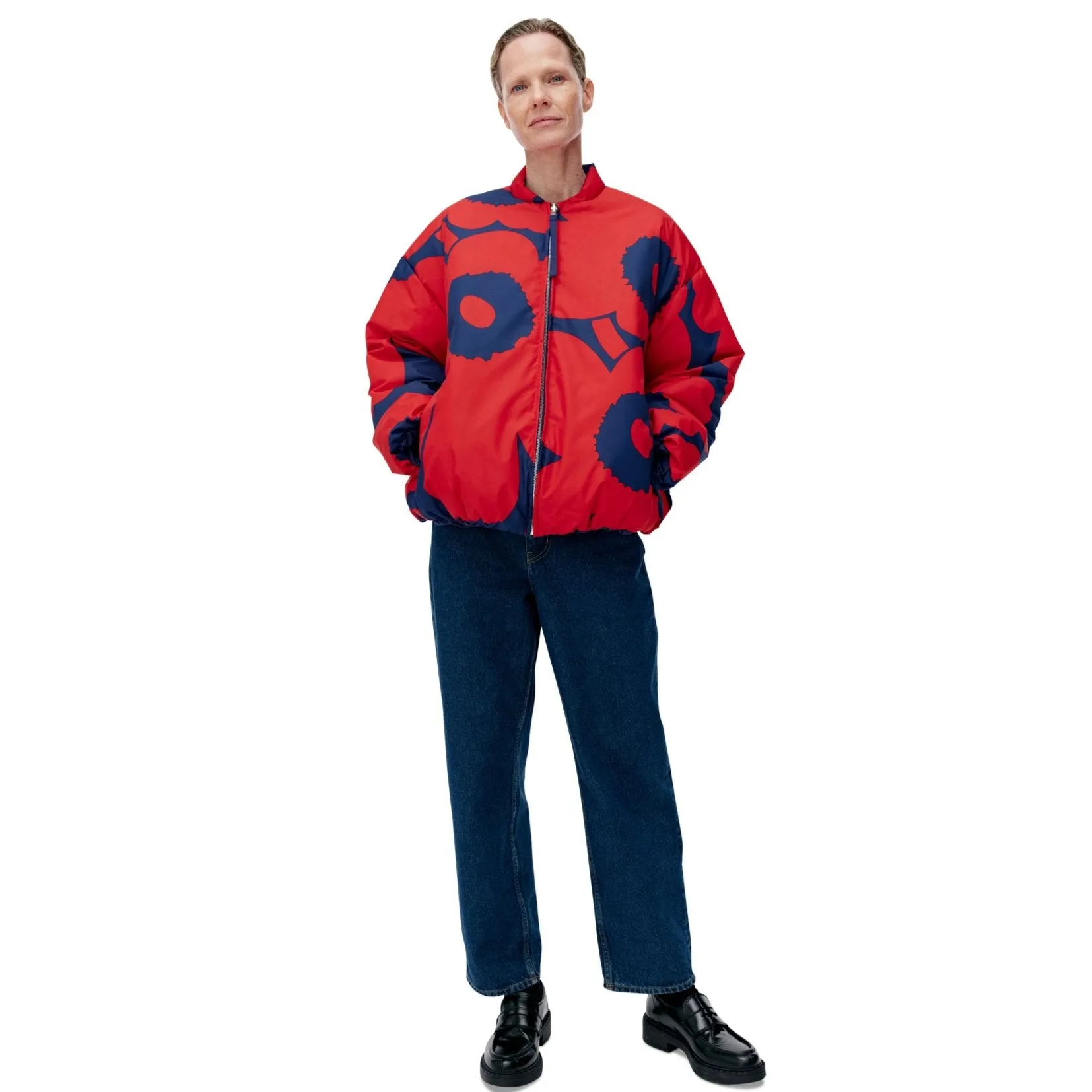 Marimekko Holkki Unikko Lightweight Padded Jacket
