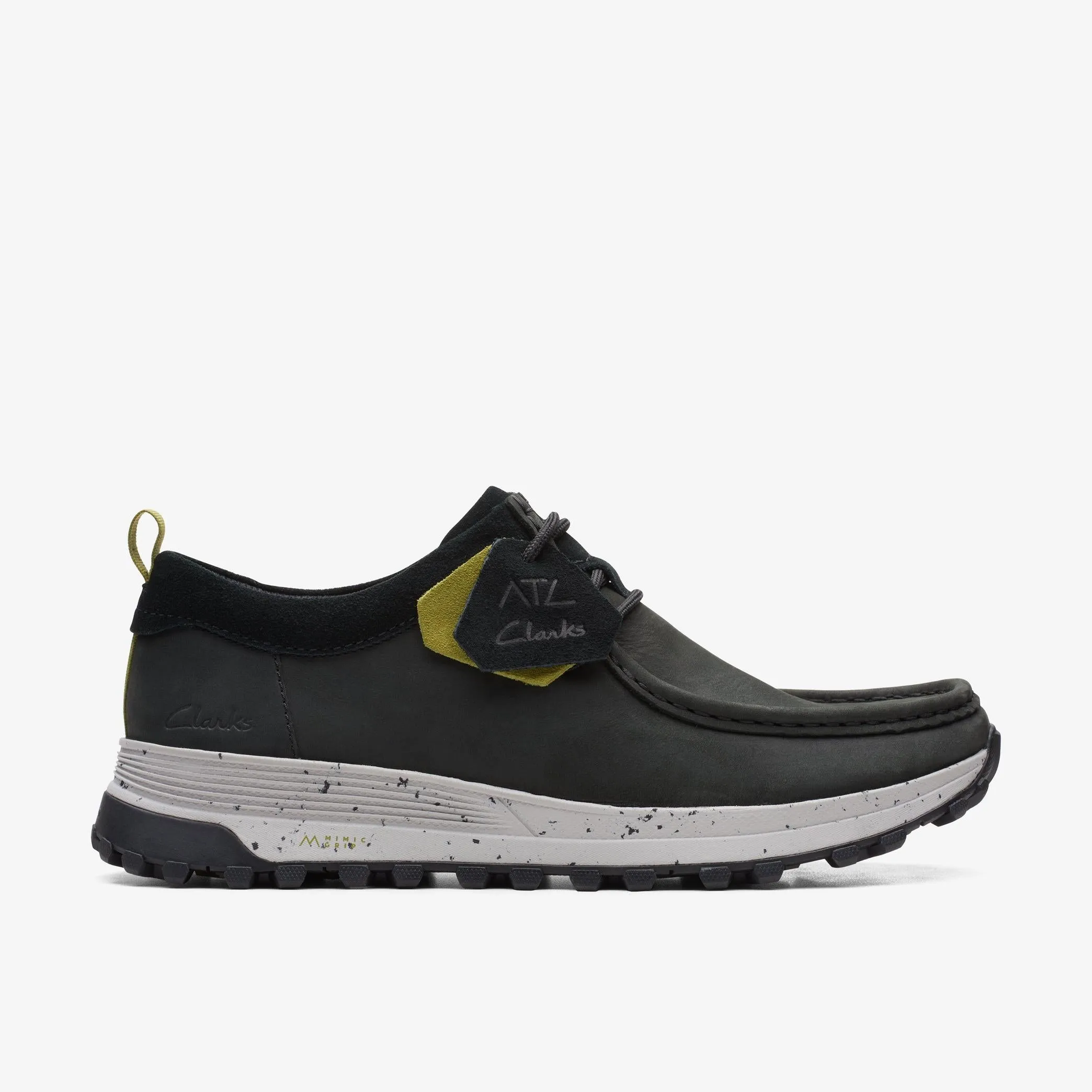 Men's Clarks ATL Trek Wally - Black Nubuck