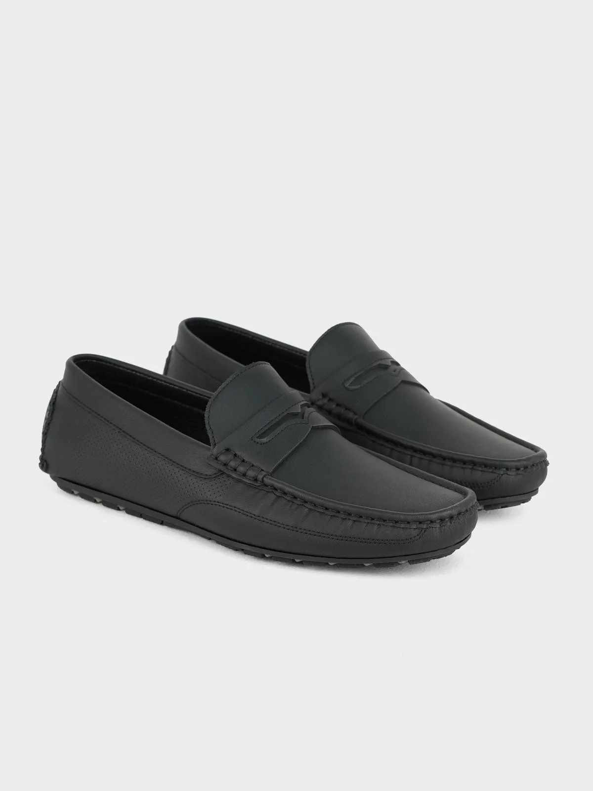 Mens "ASPIRE" Slip on Moccasin Shoes