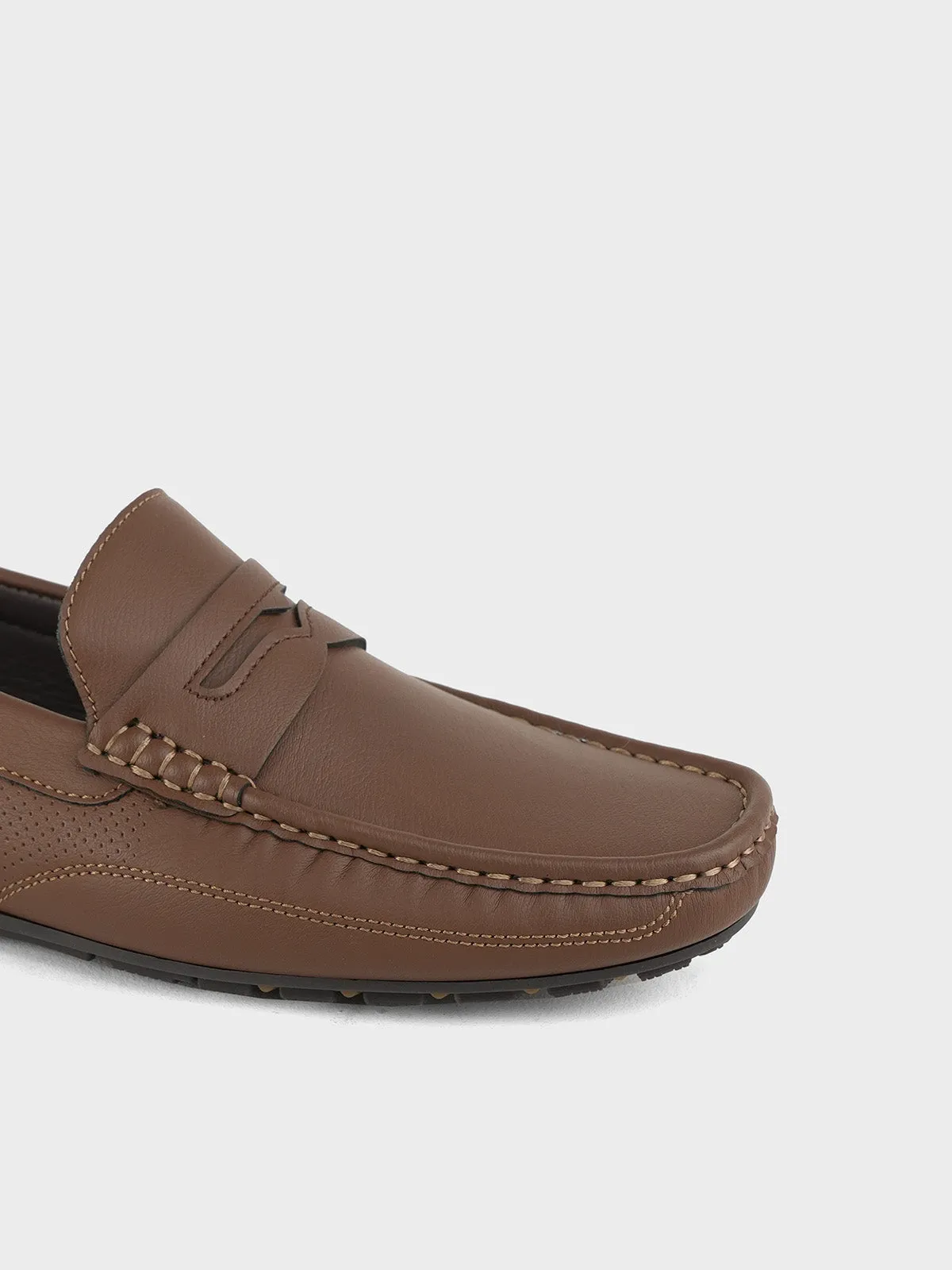 Mens "ASPIRE" Slip on Moccasin Shoes