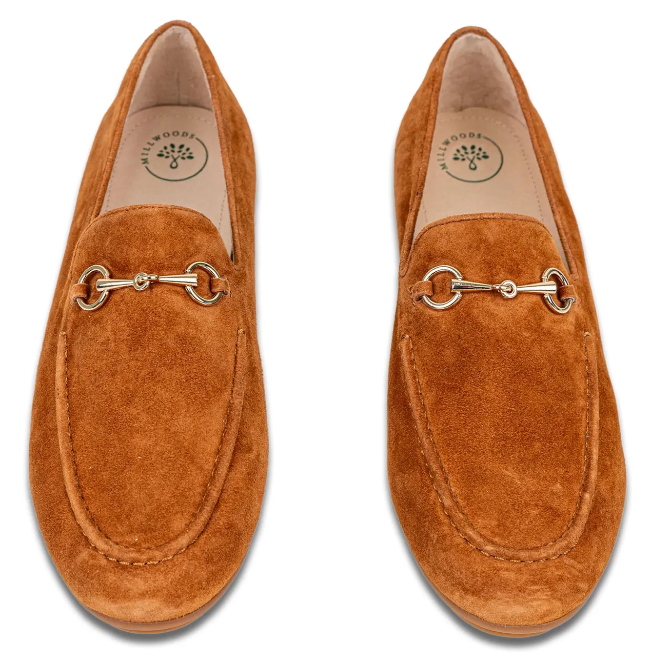 Millwoods - Linden Loafer - Tan suede