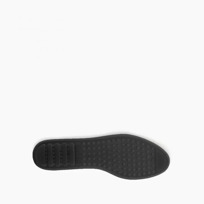 Minnetonka Grey Kilty Hardsole Moccasins