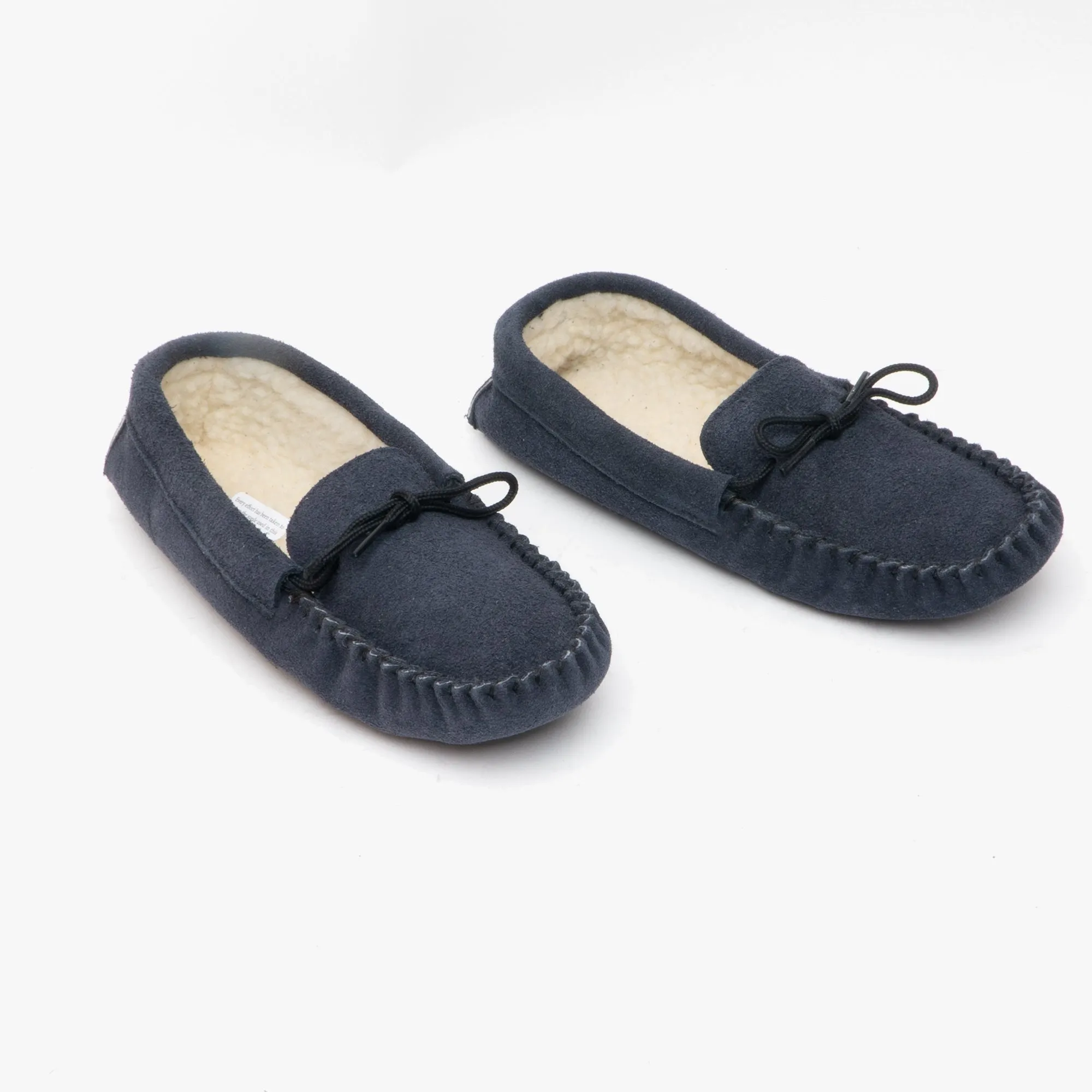 Mokkers JAKE Mens Suede Moccasins Navy