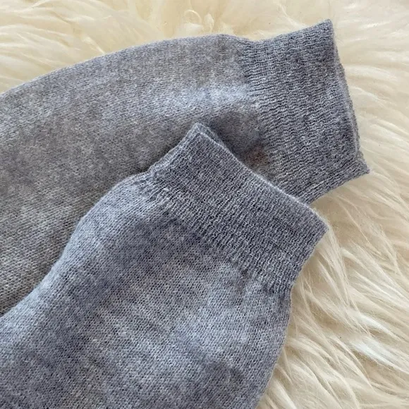NWOT Zara Alpaca-Wool Blend Lightweight Knit Sweater