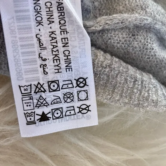 NWOT Zara Alpaca-Wool Blend Lightweight Knit Sweater
