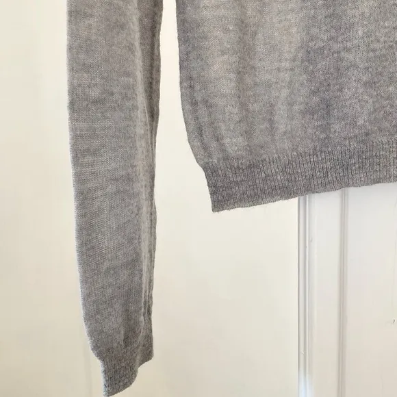 NWOT Zara Alpaca-Wool Blend Lightweight Knit Sweater