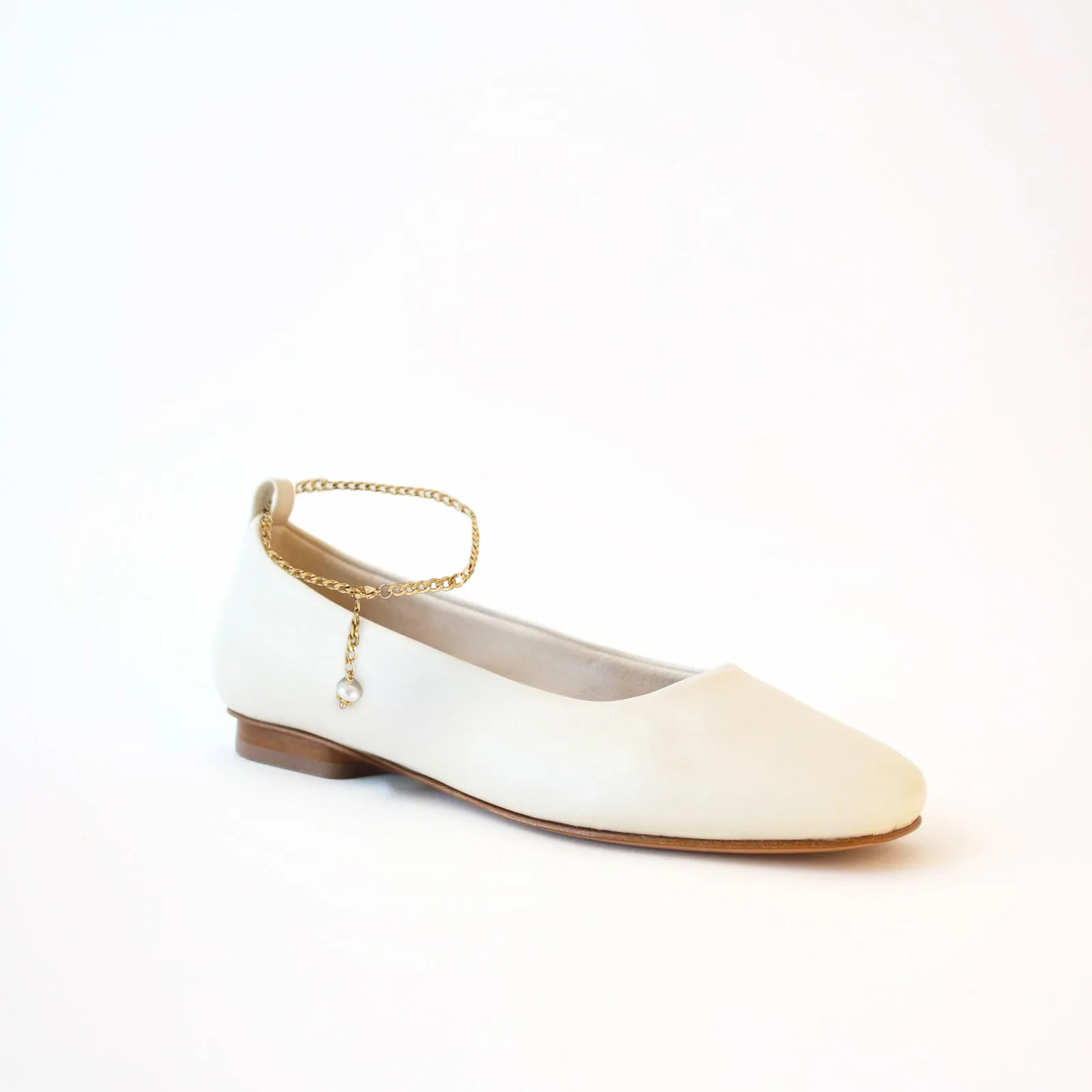 Off White Ballet Swap Golden Anklets