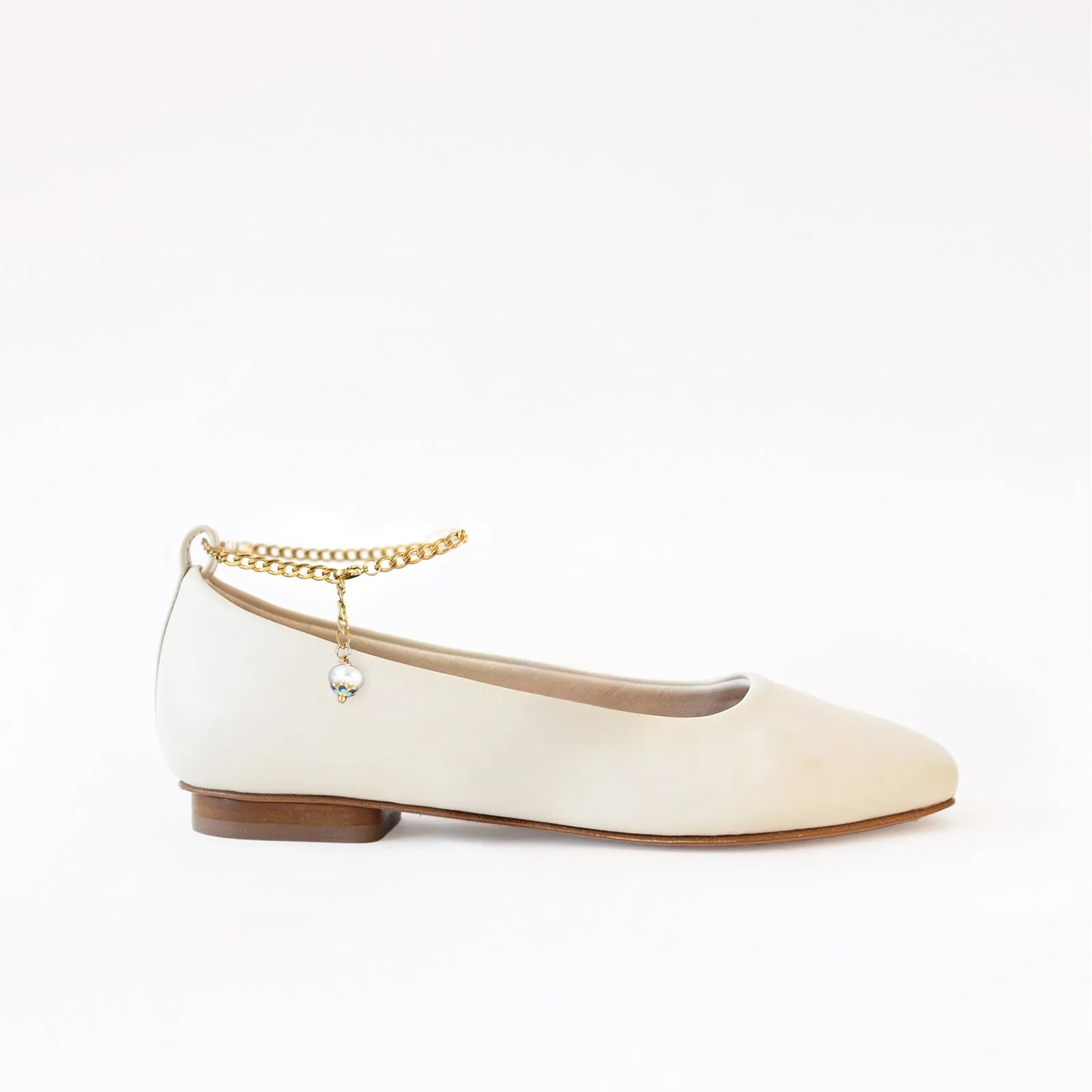 Off White Ballet Swap Golden Anklets
