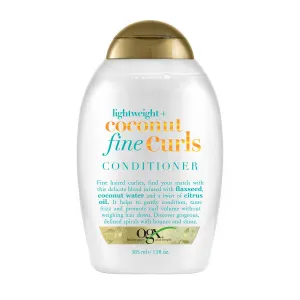 OGX Lightweight   Coconut Fine Curls Conditioner