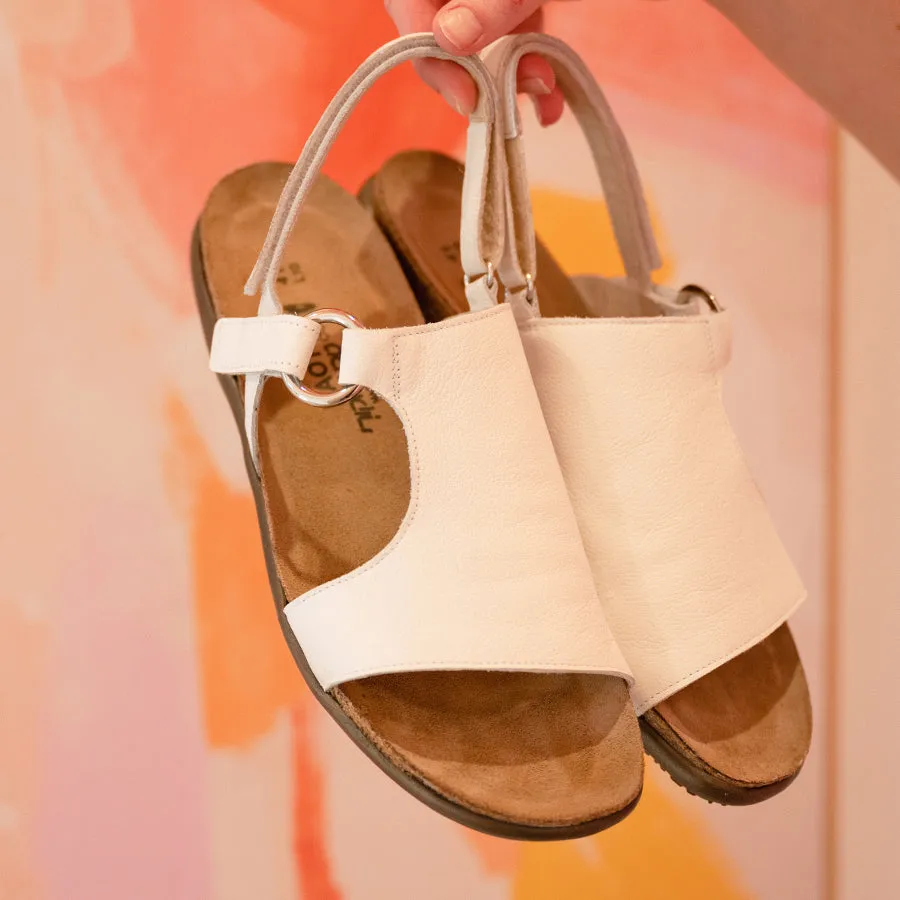 OLIVIA - WHITE - LEATHER