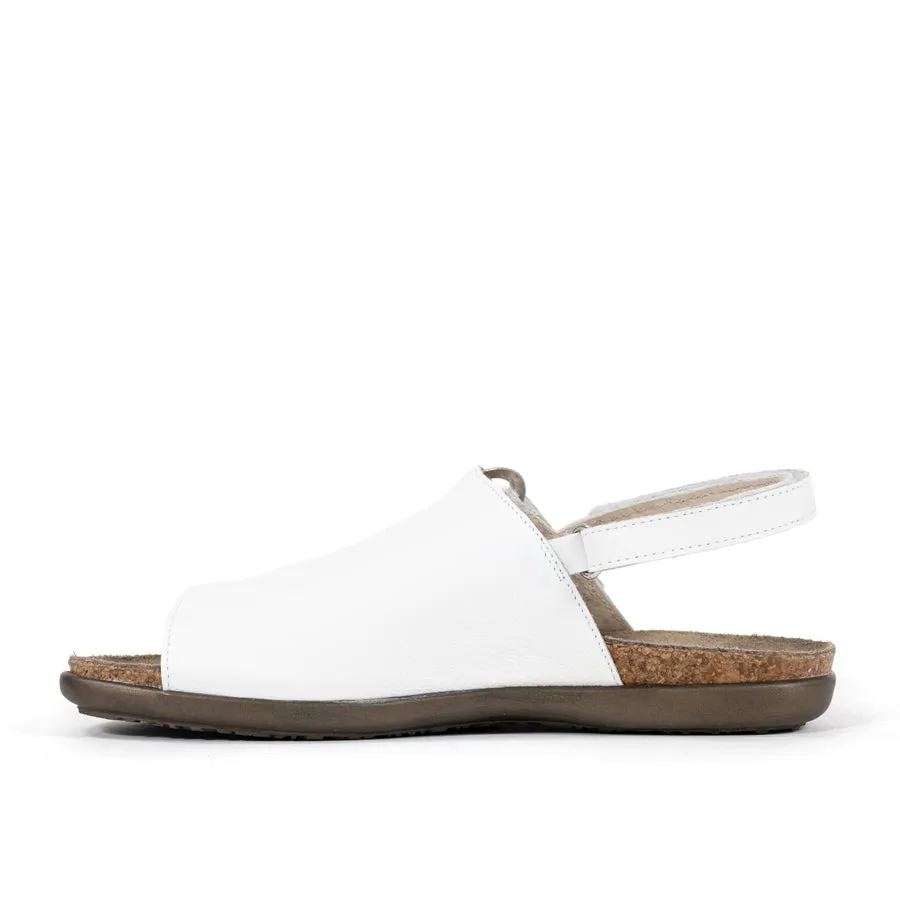 OLIVIA - WHITE - LEATHER