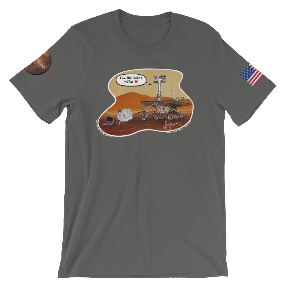 Oppy "I'll Be Right Here" Lightweight Tee (Adult)