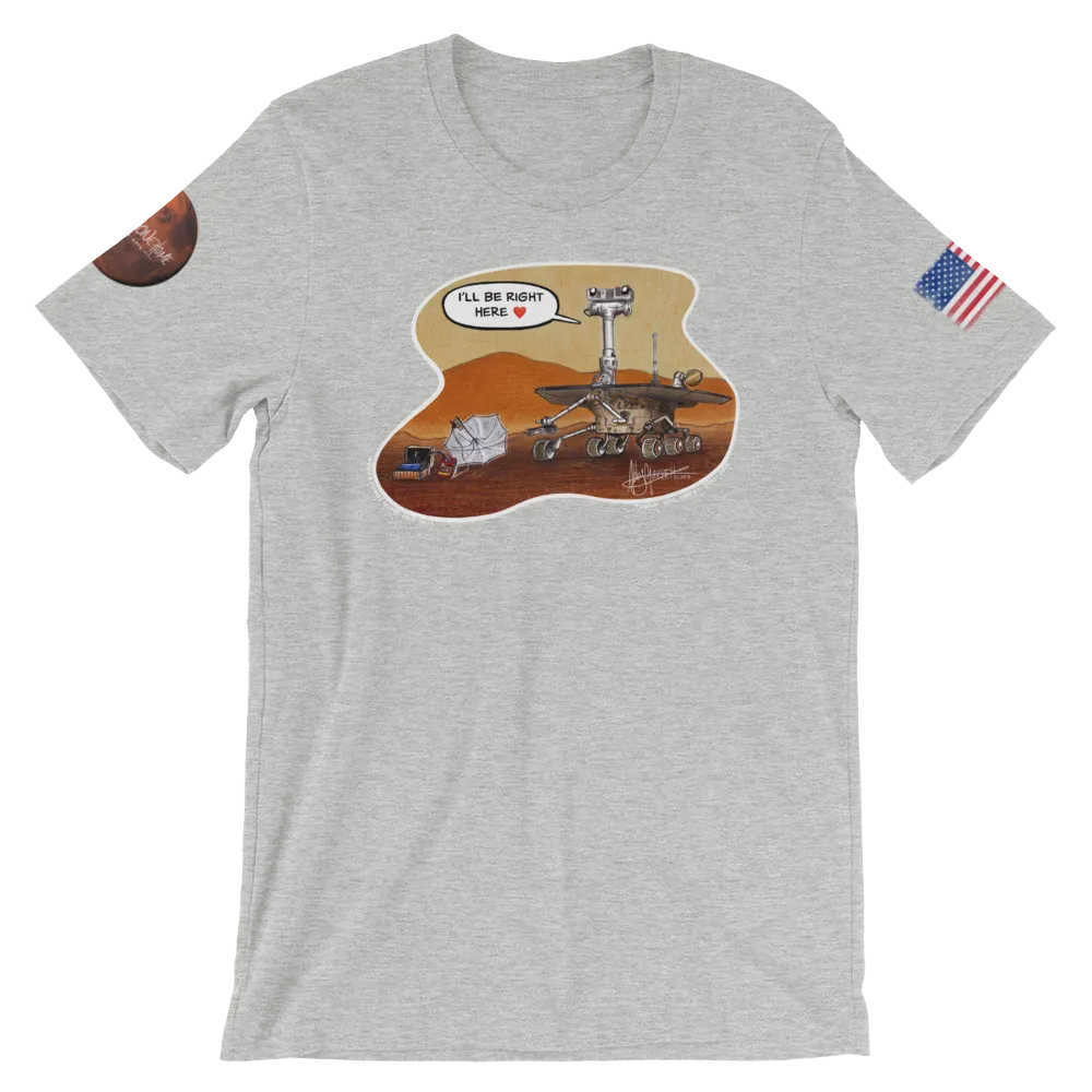 Oppy "I'll Be Right Here" Lightweight Tee (Adult)