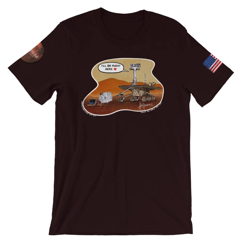 Oppy "I'll Be Right Here" Lightweight Tee (Adult)