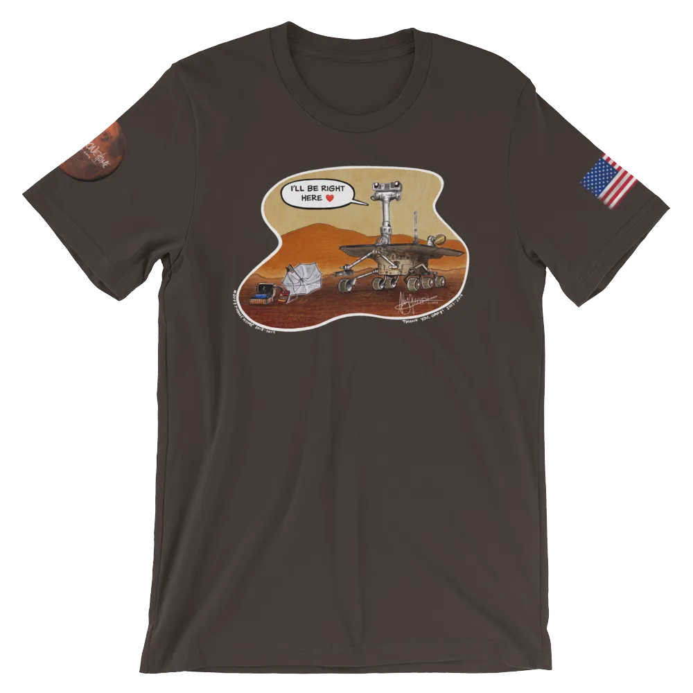 Oppy "I'll Be Right Here" Lightweight Tee (Adult)