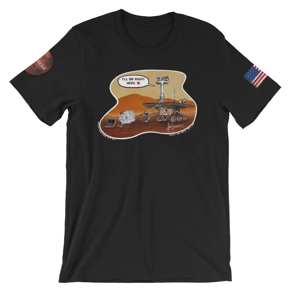 Oppy "I'll Be Right Here" Lightweight Tee (Adult)