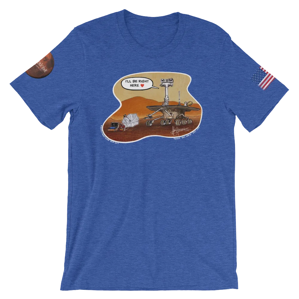 Oppy "I'll Be Right Here" Lightweight Tee (Adult)