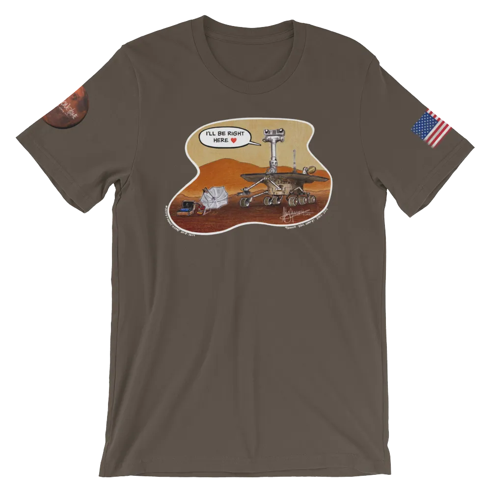 Oppy "I'll Be Right Here" Lightweight Tee (Adult)
