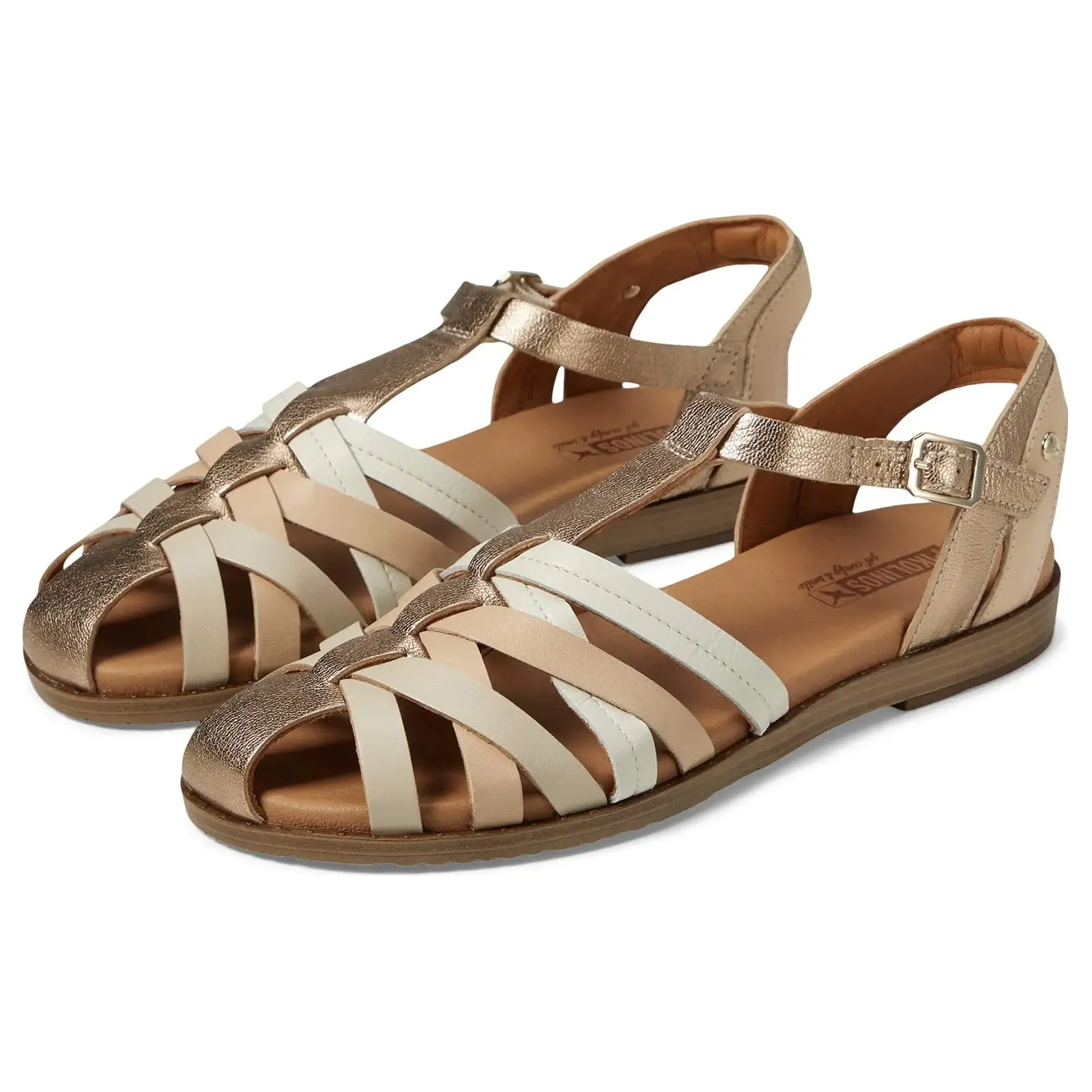 Pikolinos Formentera W8Q Leather Women's Flats Sandals