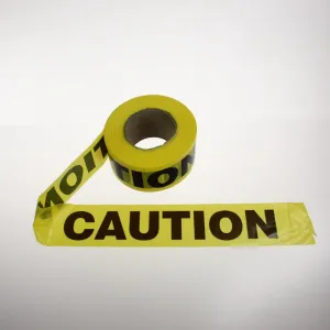 "CAUTION CAUTION CAUTION" - Lightweight 1000' Barricade Tape