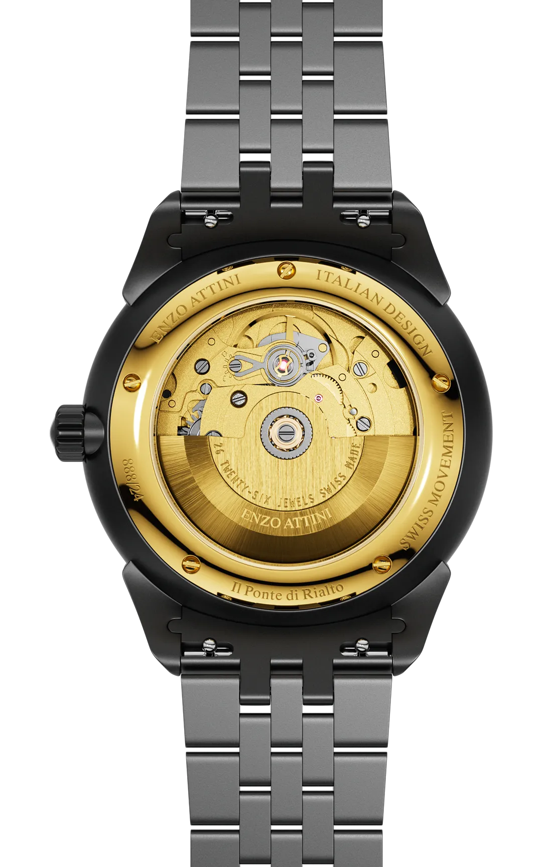 "il Ponte di Rialto" Automatic - President Bracelet / Swiss Movement
