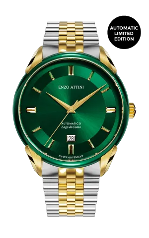 "Lago di Como" Automatic  - President Bracelet  / Swiss Movement
