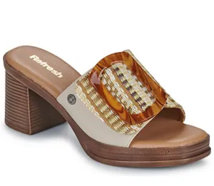 Refresh - 172522 Beige Combi Mule