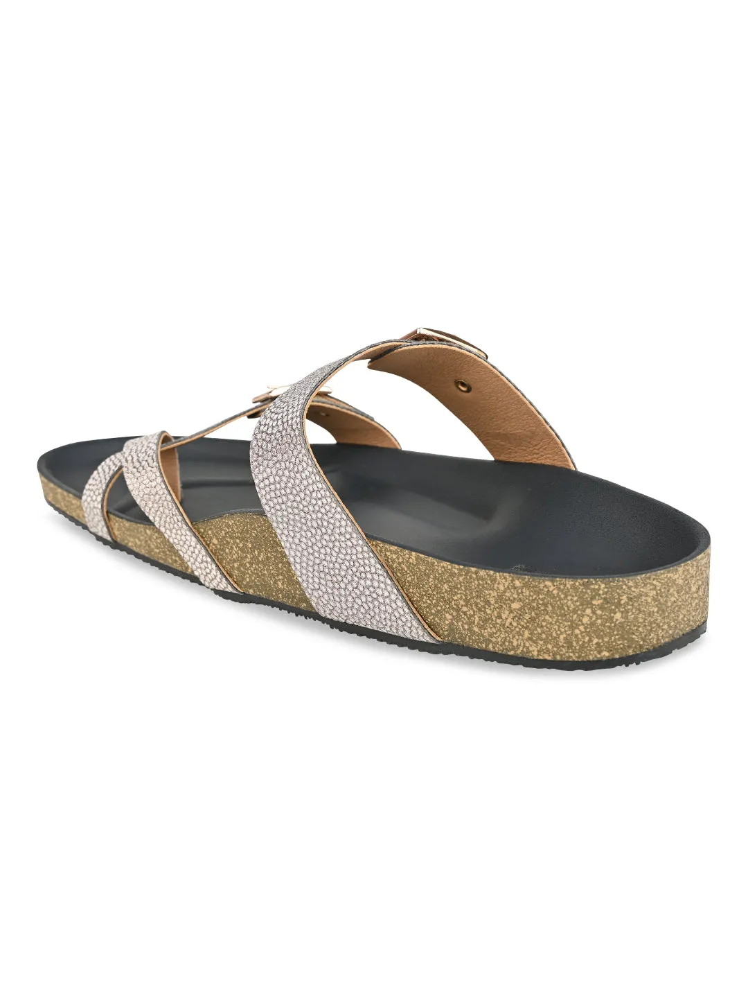 Rocia By Regal Antique Gold Women Casual Flats