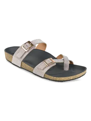 Rocia By Regal Antique Gold Women Casual Flats