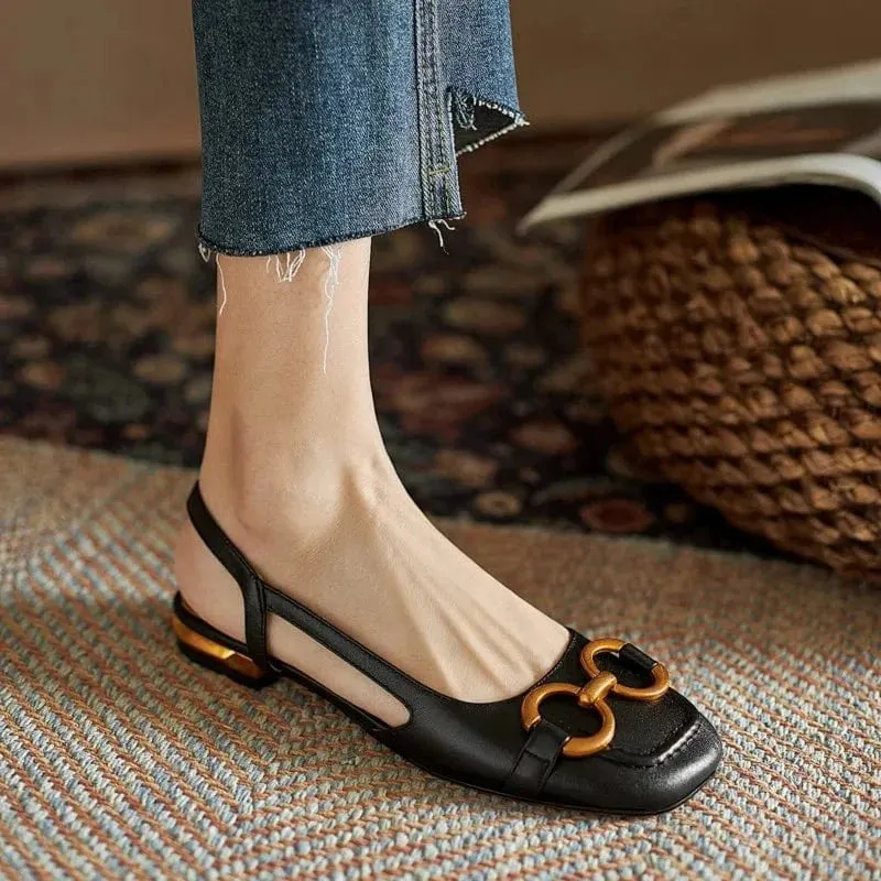 Serenelle Luxe Slingbacks