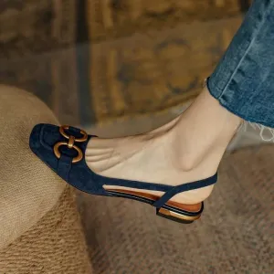 Serenelle Luxe Slingbacks