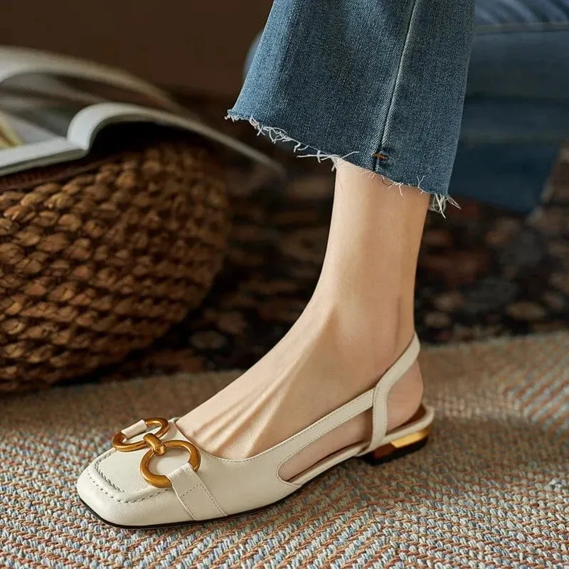 Serenelle Luxe Slingbacks