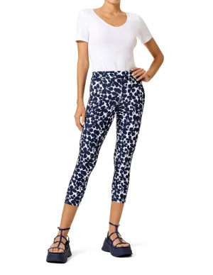 Shade Floral Cotton Capri