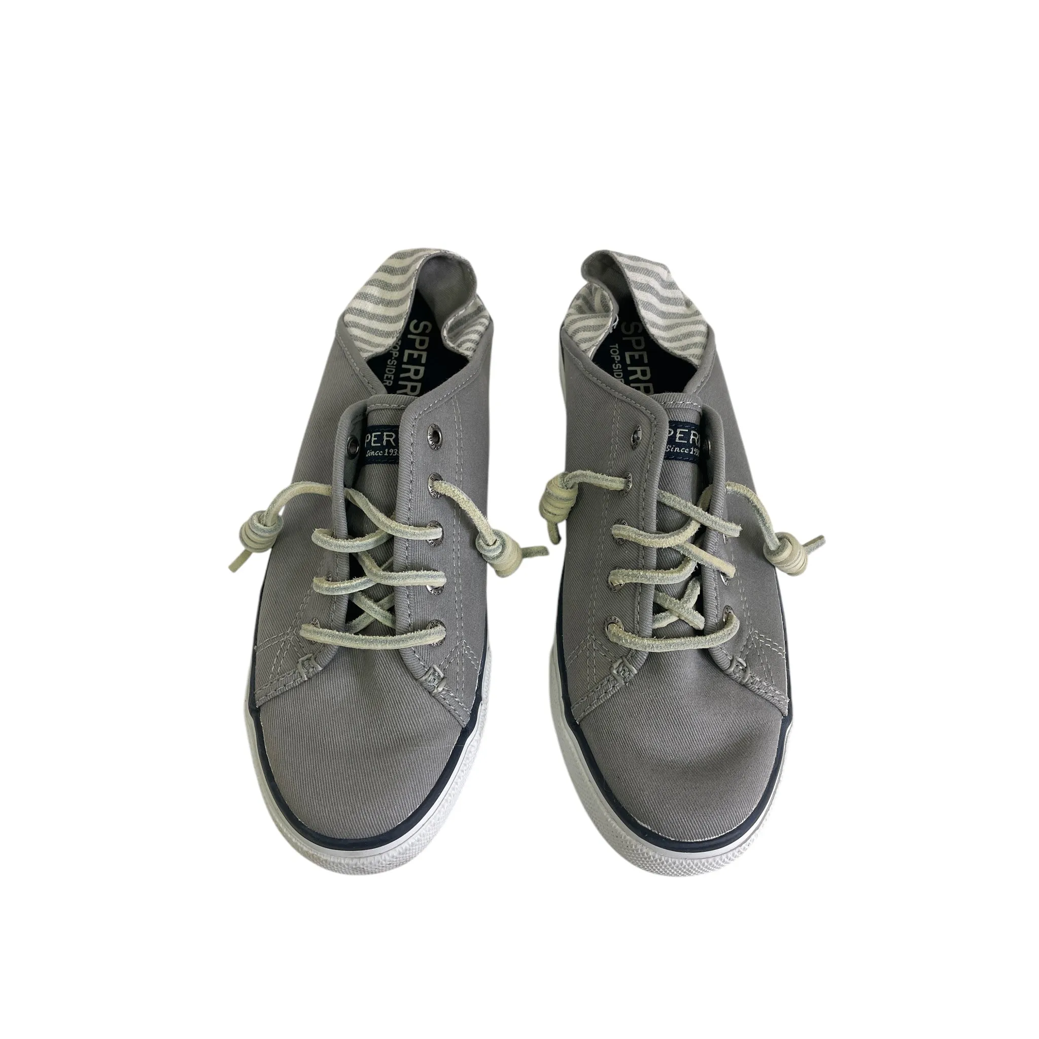 Shoes Flats By Sperry In Grey, Size:7