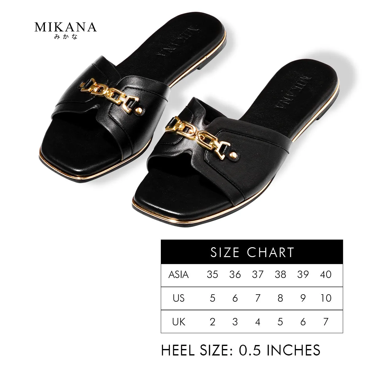 Sleek Slides Eimi Flats Sandals